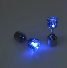 Earrings : LuminousLux Oorbellen Oranje in Blauw van Pantino