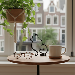 home & garden : Bull Terrier beeldje wit - Modern abstract hondenbeeldje van Hiet, 20cm, voor hondenliefhebbers in van Pantino