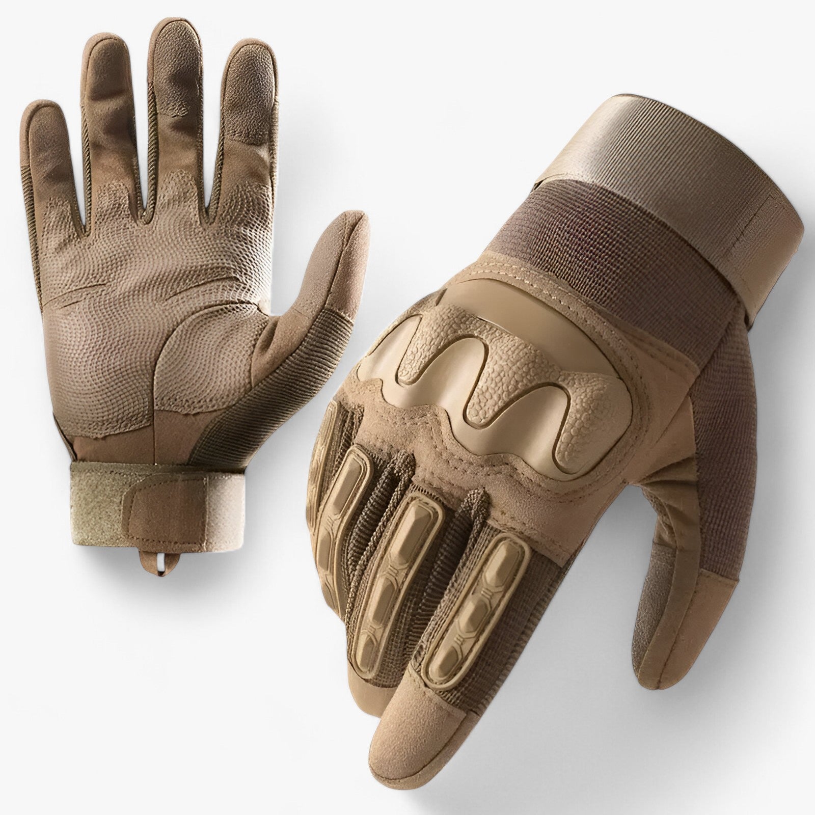 Tactical Gloves : Tactische Handschoenen met Flexibele Grip - Zwart in Kaki van Pantino