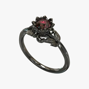 Jewelry : Rosa della Notte - Ring met rode steen voor een gedurfde look Heren in van Pantinoshop
