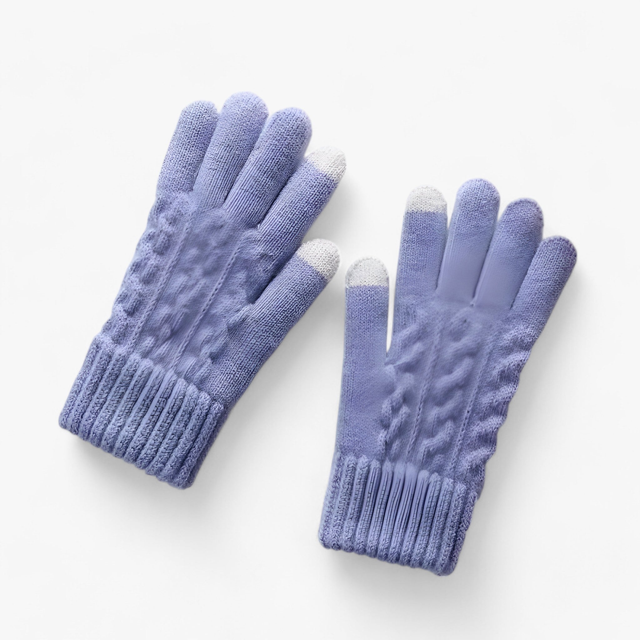 Gloves : Handschoenen Dames Huid Rood - Thermische Dameshandschoenen - Touch Screen Compatibel in Licht paars van Pantino