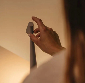 home & garden : Bordlampe Med Touchkontrol - Wit in van Pantino