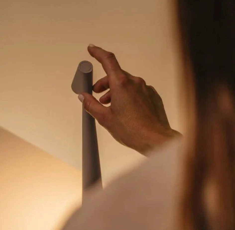 home & garden : Bordlampe Med Touchkontrol - Wit in van Pantino