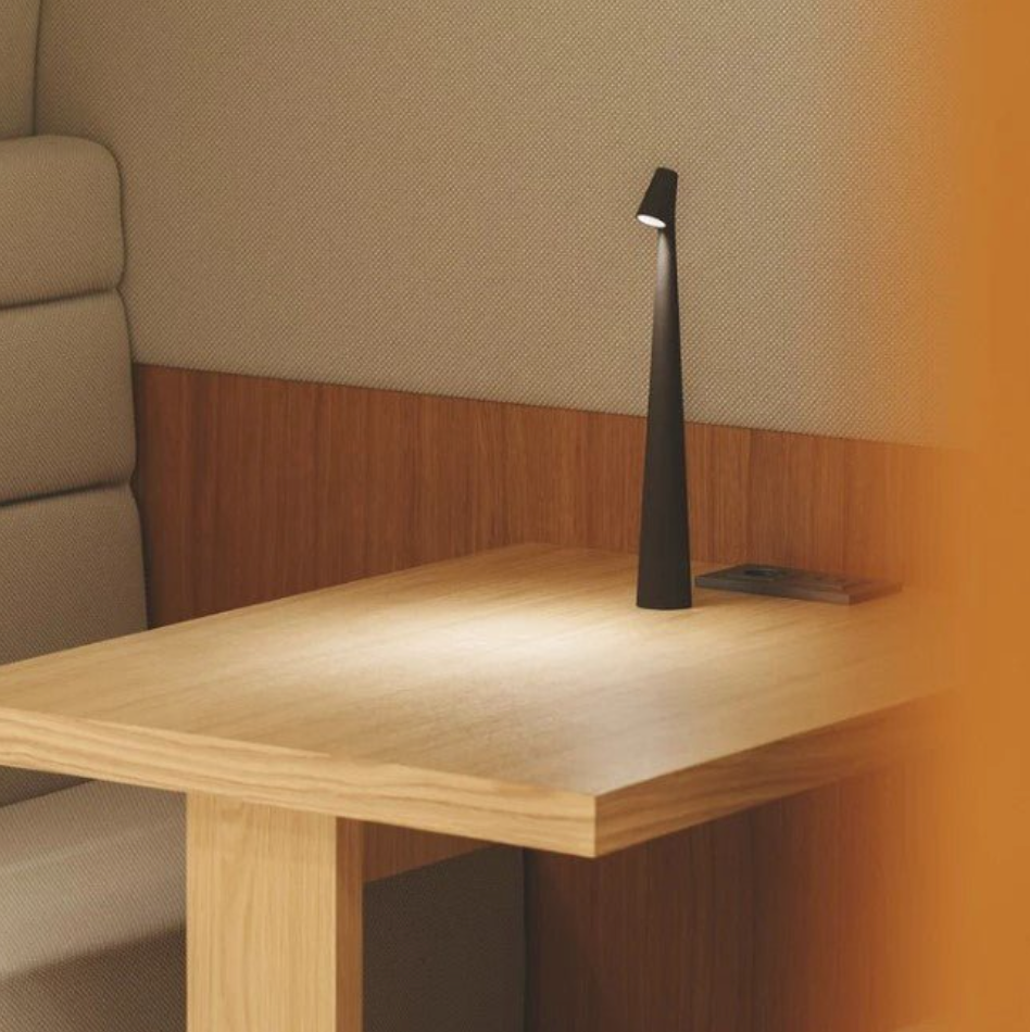 home & garden : Bordlampe Med Touchkontrol - Wit in van Pantino