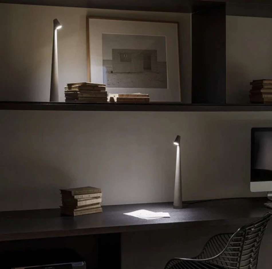 home & garden : Bordlampe Med Touchkontrol - Wit in van Pantino