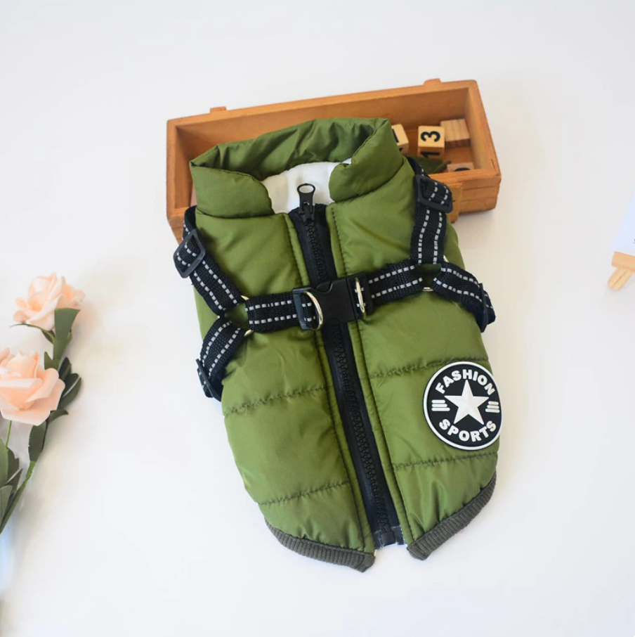 pets : Waterdichte Hondenjas - Extreem Waterbestendig Cute Design - Nylon in van Pantino