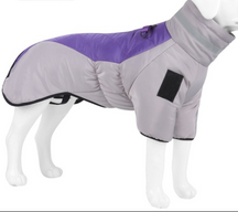 pets : TrainPaws - Hondenjas Waterdicht - Grijs-Oranje in Grijs-Paars van Pantino