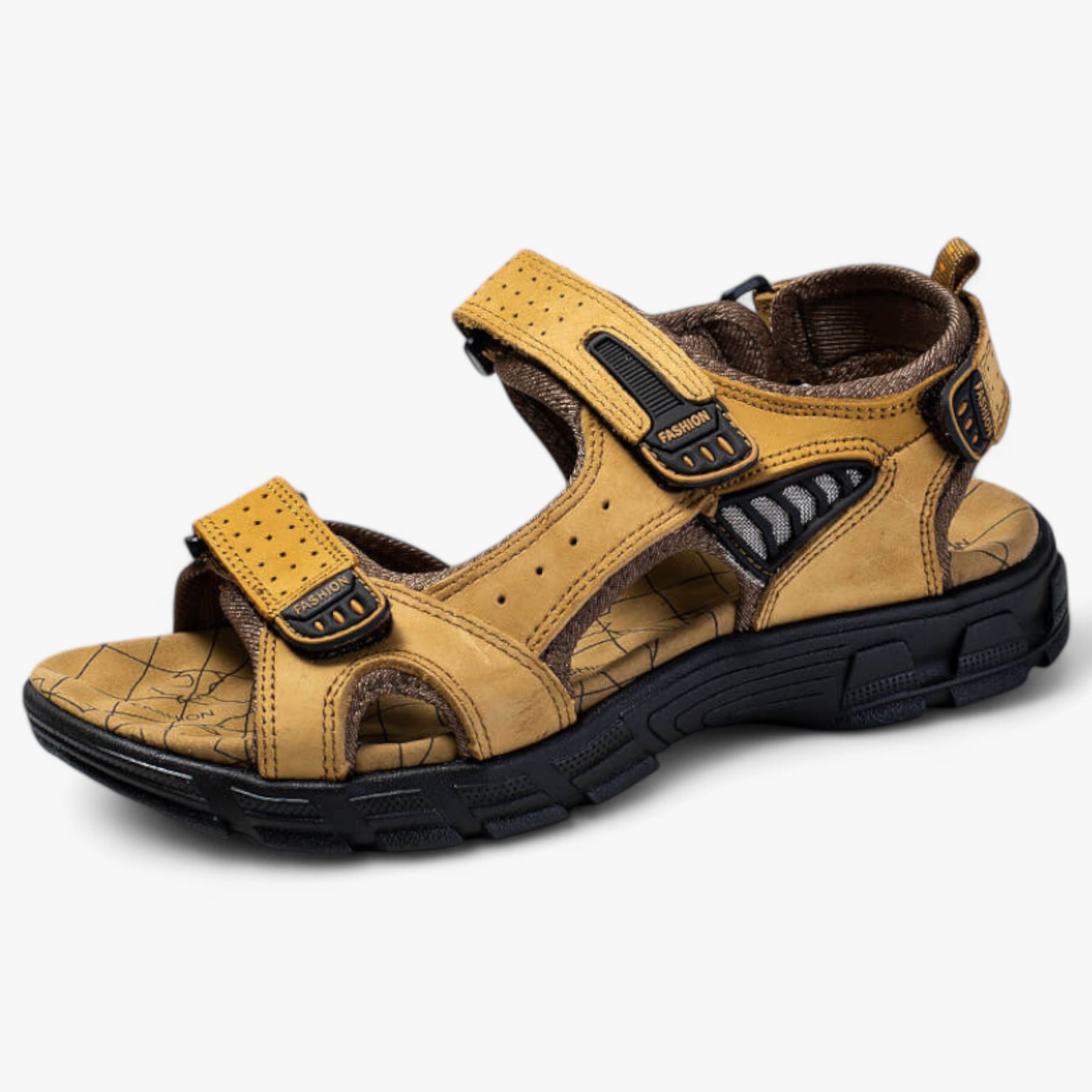 Sandals : Orthopedische Sandalen Heren - Comfort en Ondersteuning voor Je Voeten Zwart in van Pantino