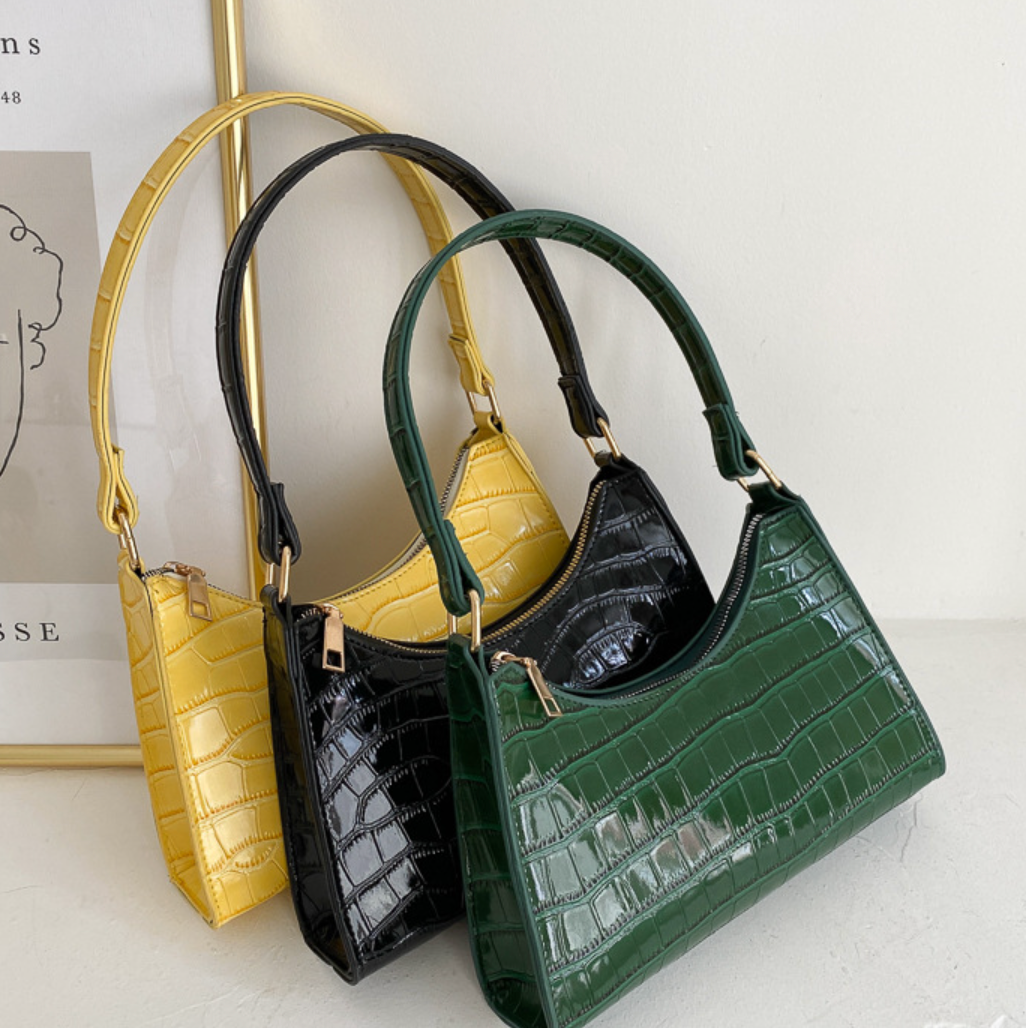 bags : Luxe Leren Handtas Dames Roze - Stijlvol Elegant Design - PU-Leer in van Pantino
