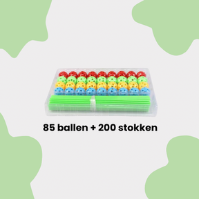 other : NEXO-Build - Educatieve Bouwpret - Groen in 85 ballen + 200 stokken Groen van Pantino