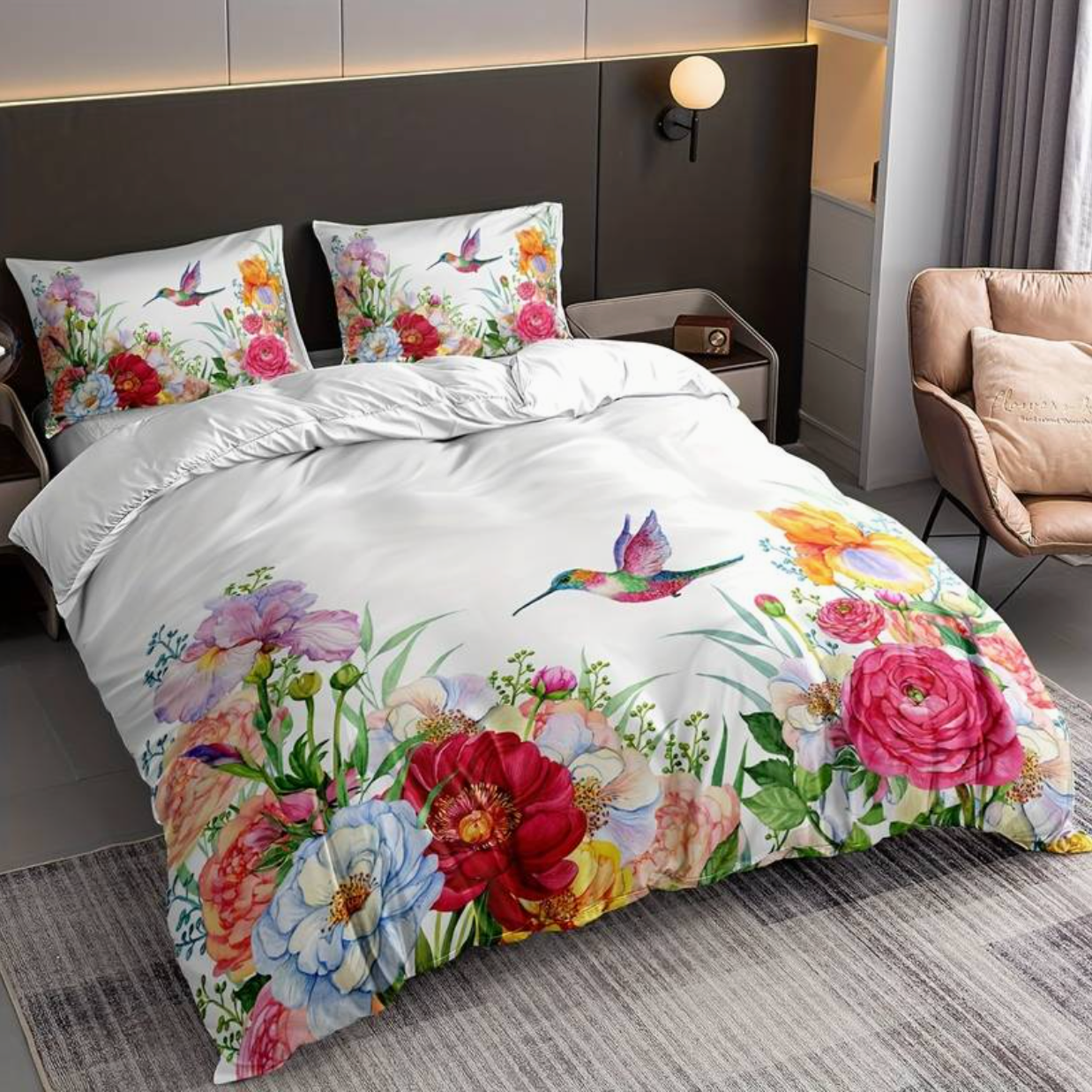 home & garden : Flowers Aura - Schitterend Dekbedovertrek in van Pantino