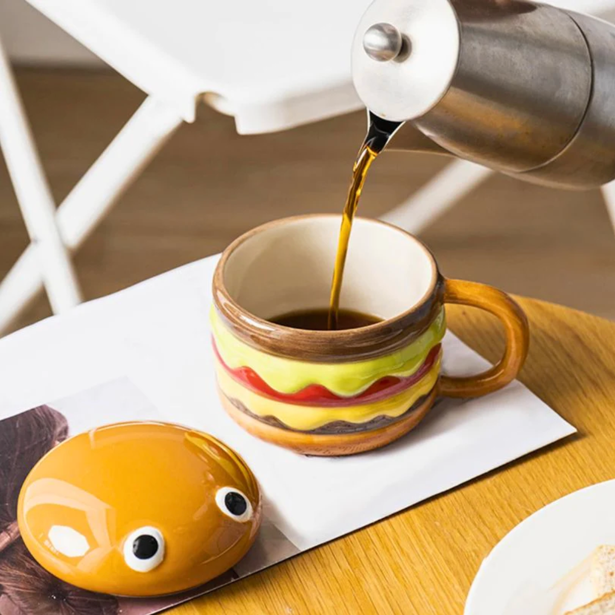 home & garden : The Hamburger Mug - Voor een Levendig Interieur in van Pantino