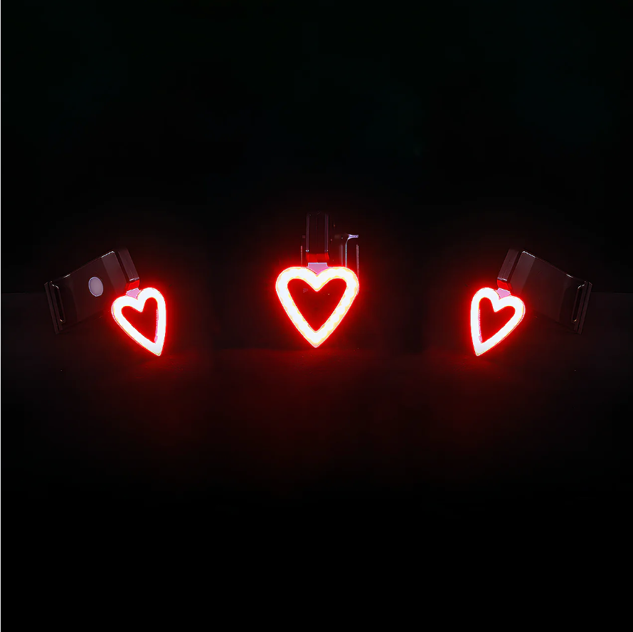 gadgets : Fiets Stuurlamp Led - Spread Love - Kleurrijke Verlichting in van Pantino