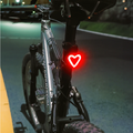 Cykelstyrlygte LED - Spread Love - Farverig belysning