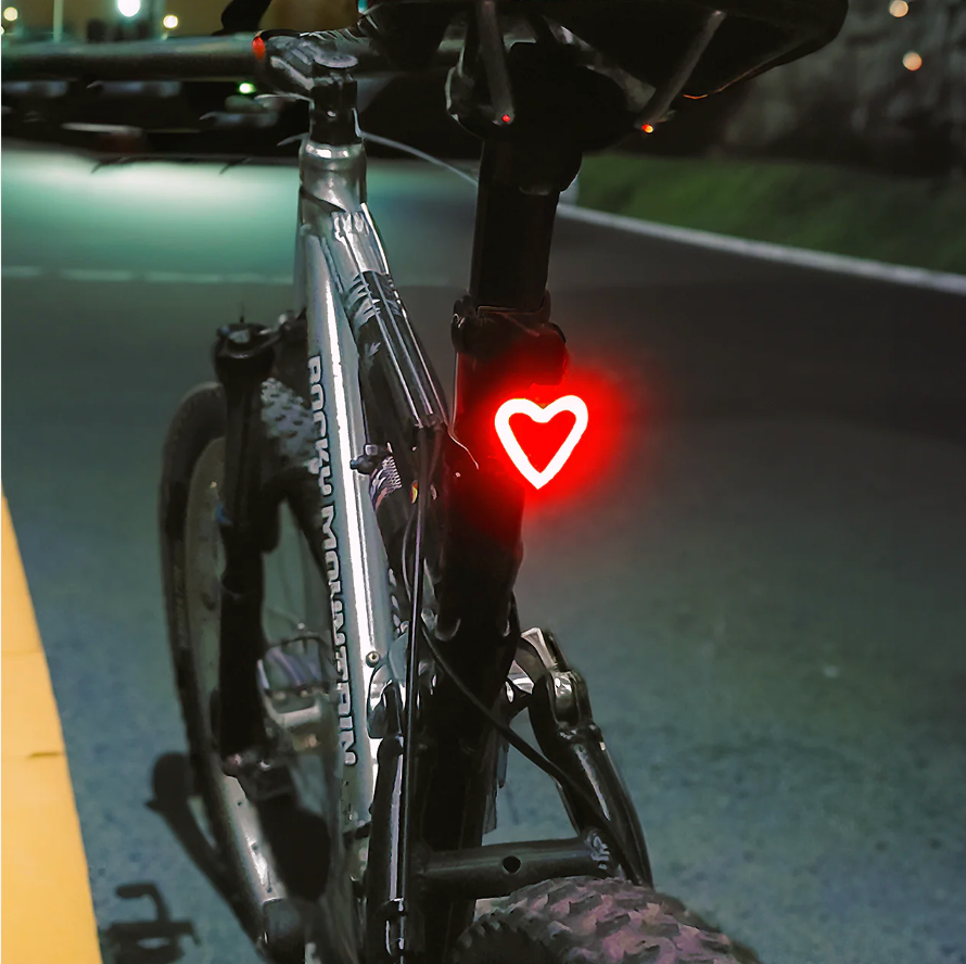gadgets : Fiets Stuurlamp Led - Spread Love - Kleurrijke Verlichting in van Pantino