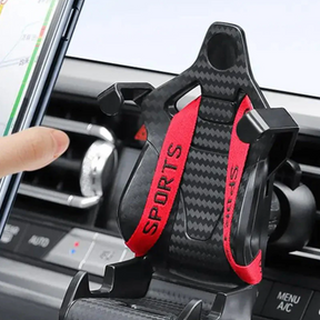 Phone Holder : Race Phone Holder - Liefde voor Snelheid - Rood in van Pantino
