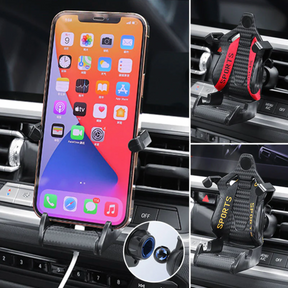 Phone Holder : Race Phone Holder - Liefde voor Snelheid - Rood in van Pantino