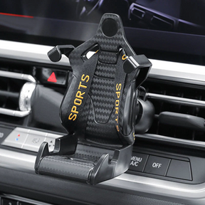 Phone Holder : Race Phone Holder - Liefde voor Snelheid - Rood in Geel van Pantino