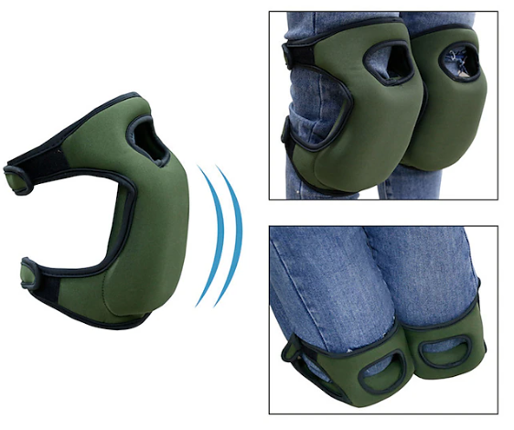 outdoor equipment : KneeGuard Pro: Tuin & Klus Comfortpads - Zwart in van Pantino