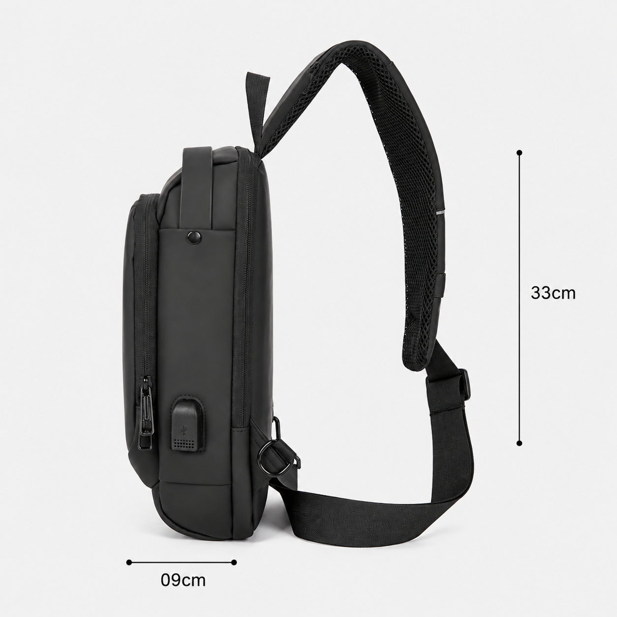 bags : Schoudertas met USB-poort en Meerdere Opbergvakken in van Pantino
