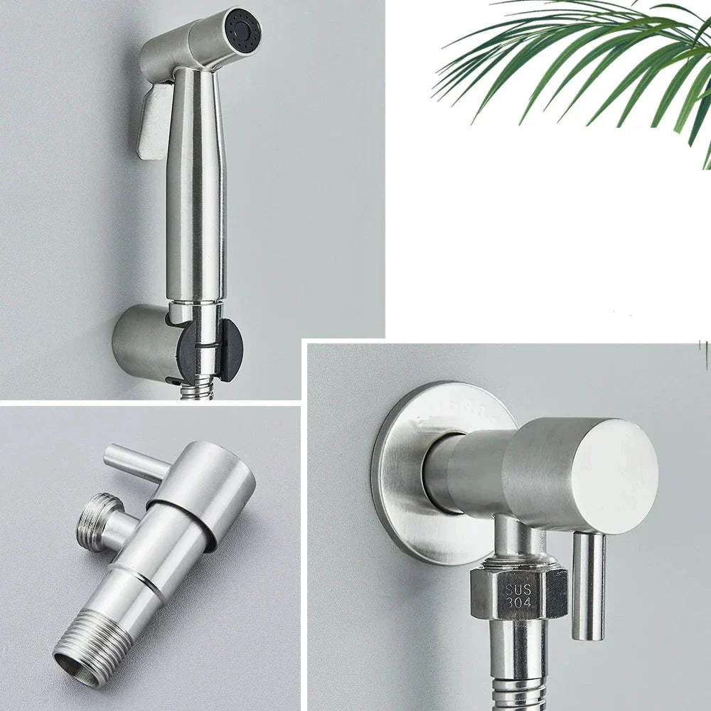 other : Bidet Sproeier RVS voor hy1giënische toilet reiniging - Handdouche voor optimale frisheid in van Pantino