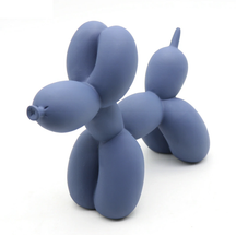 home & garden : Ballon Hond Sculptuur Geel - Levendig Woonkamer Decoratie - Kunststof in Blauw van Pantino