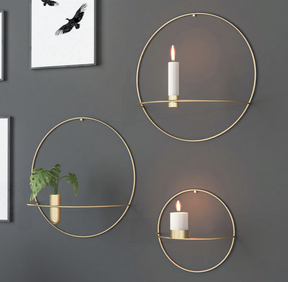 home & garden : Ryder Wandkaarsenhouder en Vaas in van Pantino