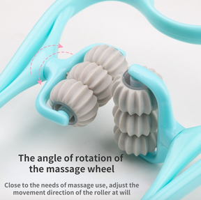 Neck Massager : NeckRelief - Verhelp Nekklachten Binnen 5 Minuten - Blauw in van Pantino