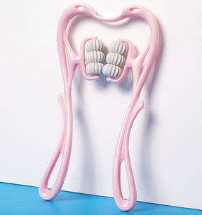 Neck Massager : NeckRelief - Verhelp Nekklachten Binnen 5 Minuten - Blauw in Roze van Pantino