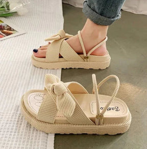 Sandals : Orthopedische Sandalen Dames - Sandalen - Groen in Beige van Pantino