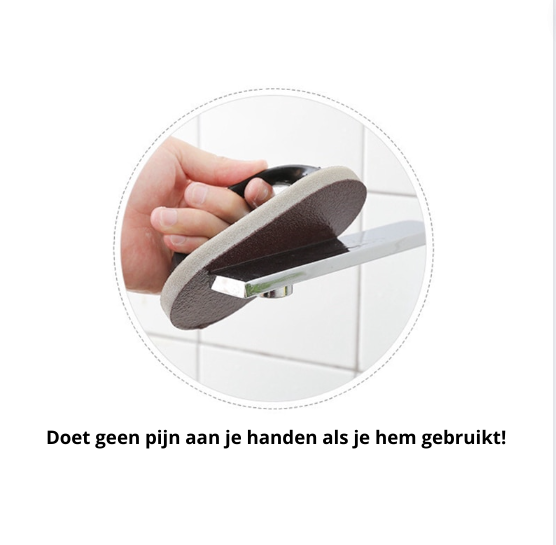 home & garden : Super Sterke Schoonmaakspons - Ideaal voor Grondige Schoonmaak - Zwart in van Pantino