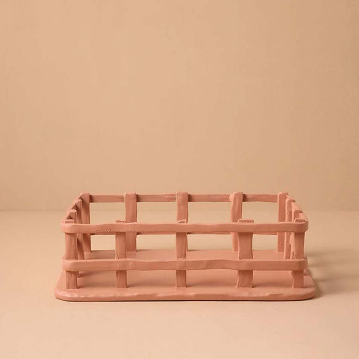 home & garden : Artistieke Resin Fruitschaal met Elegant Ontwerp - Wit in Terracotta van Pantino