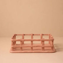home & garden : Artistieke Resin Fruitschaal met Elegant Ontwerp - Wit in Terracotta van Pantino