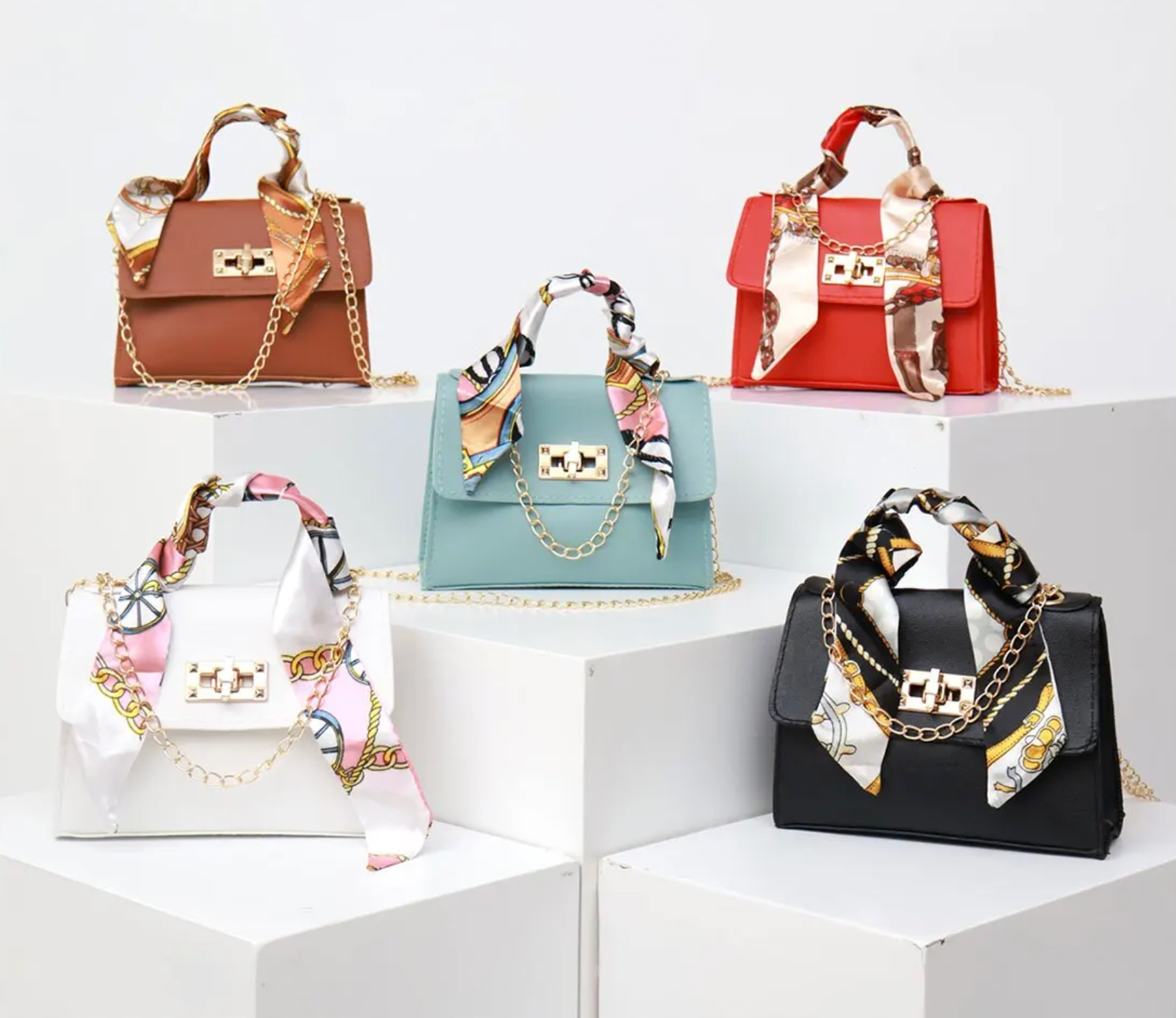 bags : Mini Luxe Handtas Dames - Elegant Compact Design - PU-Leer in van Pantino