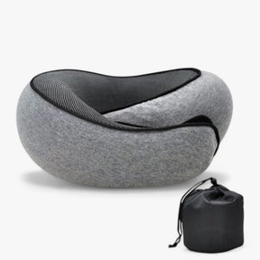 other : TravelPillow - Geniet van Ultiem Reiscomfort - Blauw in Donkergrijs van Pantino