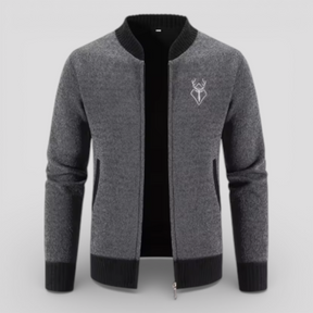Cardigans pour hommes : Ritscardigan Heren 100% Merinowol - Warm, Zacht en Comfortabel in van Pantino