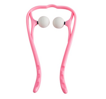 Massage Roller : Pressure Point Massage Roller - Blauw in Roze van Pantino