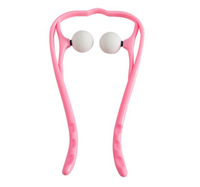 Massage Roller : Pressure Point Massage Roller - Blauw in Roze van Pantino