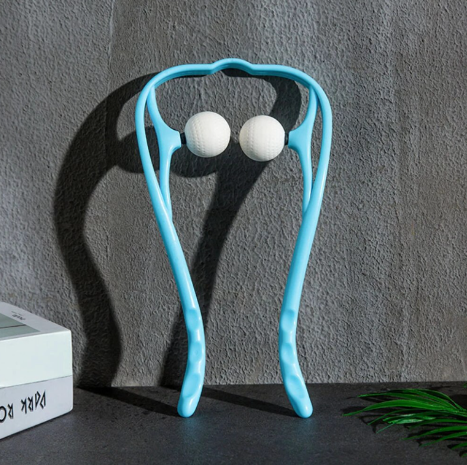 Massage Roller : Pressure Point Massage Roller - Blauw in van Pantino