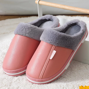 other : Premium Slippers Dames - Zwart in Roze van Pantino