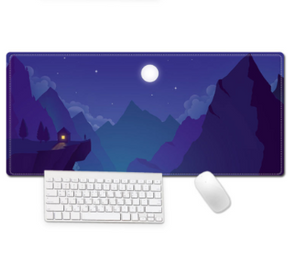 Desk Mat : Sleek Desk: Ontdek de Ultieme Desk Mat voor Elke Passie in Midnight van Pantino