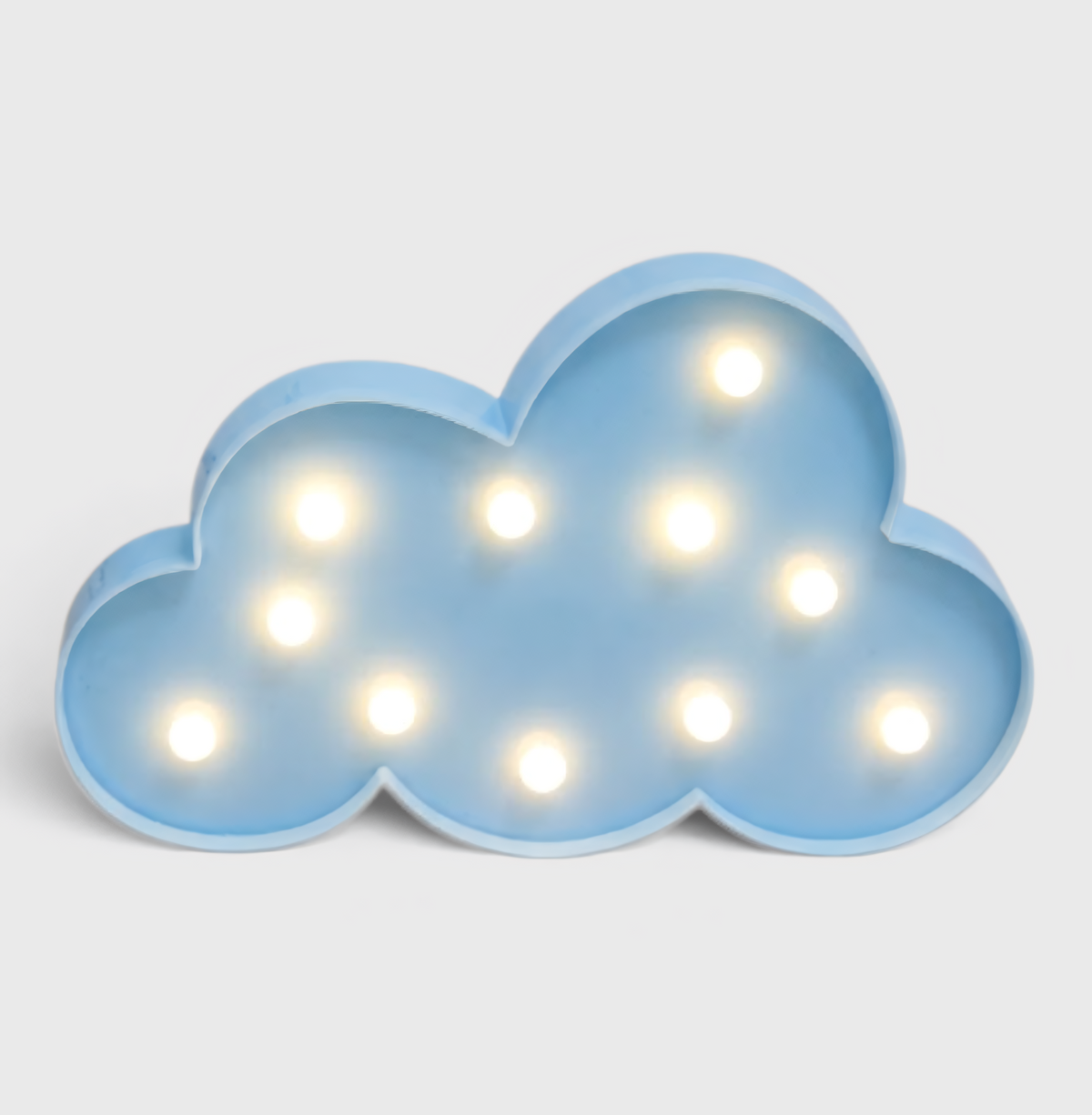 3D Wolk & Maan LED Nachtlampje – Zachte Sfeerverlichting voor het Slapengaan