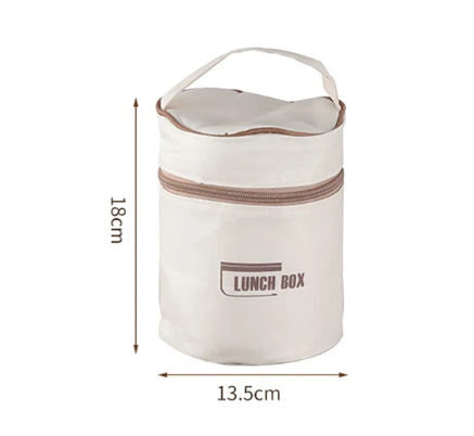 home & garden : Geïsoleerde Lunchbox Meerlaags - Vers Eten Overal Meenemen - RVS in van Pantino