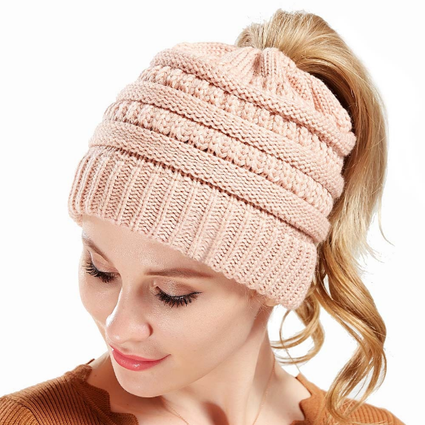Ponytail Beanie : Ponytail Beanie Dames Stijl 1 in van Pantino