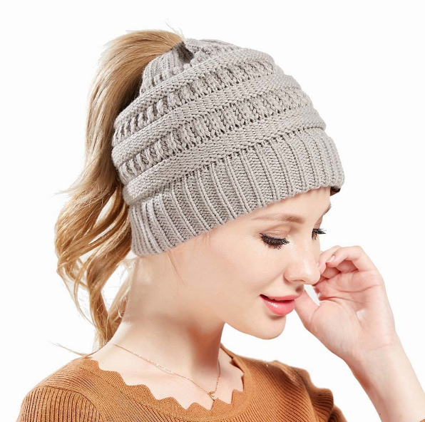 Ponytail Beanie : Ponytail Beanie Dames Stijl 1 in van Pantino