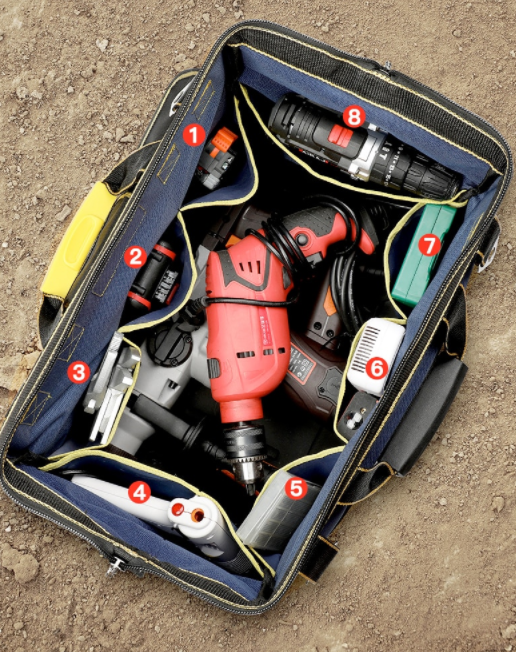 bags : Multi-Function Tool Bag in van Pantino