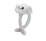 Moving Bunny Hat Baby - Blau mit Hell