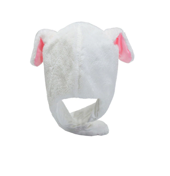 Hat : Moving Bunny Hat Baby - Blauw met Licht in van Pantino
