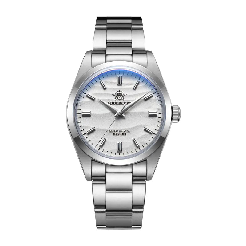 watches : Horloge Heren Wit - Horizon Luxe Herenhorloge - Verfijning Rond Elke Pols in Wit van Pantino