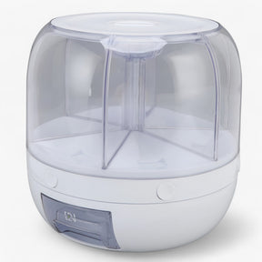 home & garden : Slimme Graandispenser met Insectbescherming - Licht Grijs in Licht Grijs van Pantino